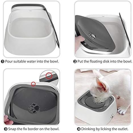 Anti-Spill Pet Water Bowl