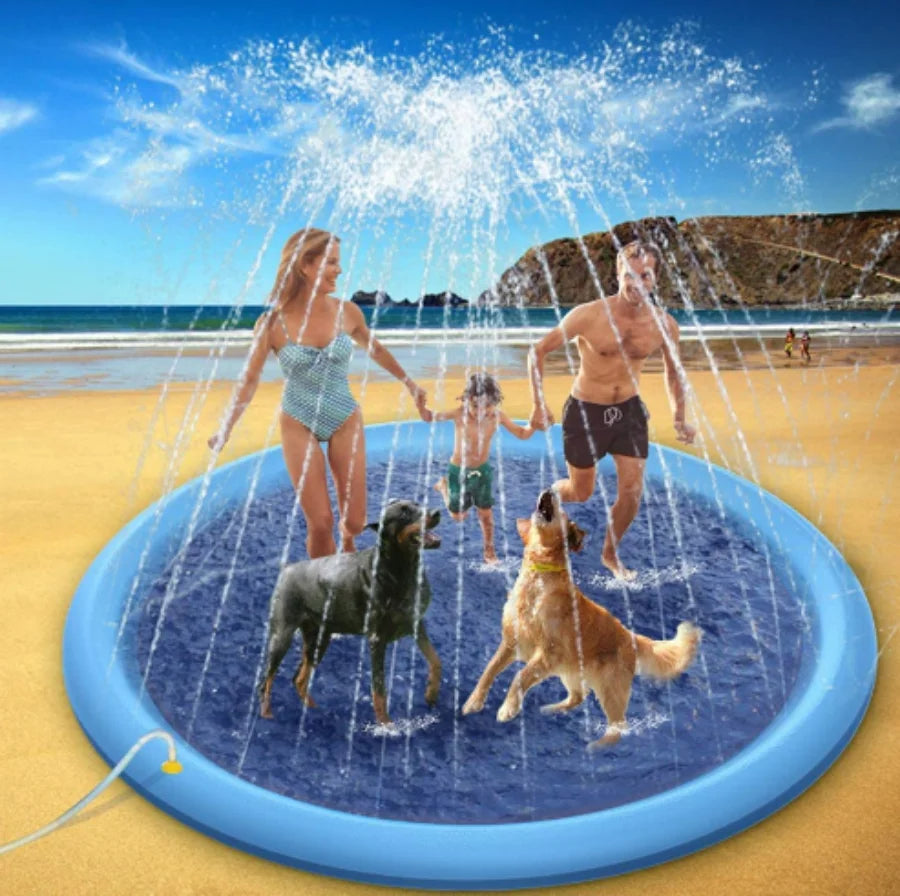 Dog Splash Sprinkler Pad
